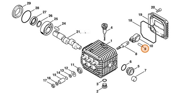 Trzpień, Stihl 47357085100
