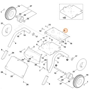 Wspornik, Stihl 60127036201