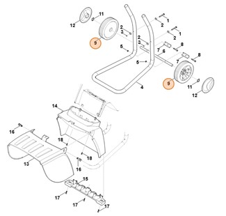 Koło 200, Stihl 60087000400