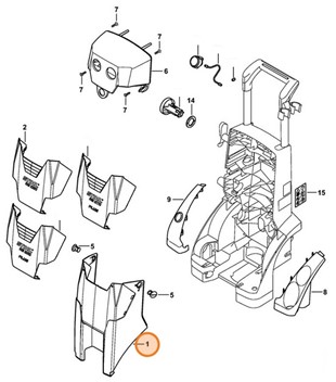 Pokrywa, Stihl 47887062101