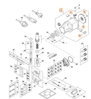 Silnik elektryczny, Stihl RE016000205