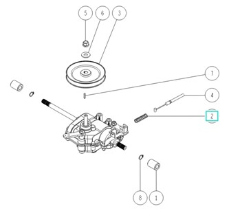 Sprężyna blokady, Orec 80-1035-162-00