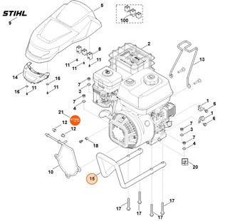 Uchwyt nośny, Stihl 62517915700