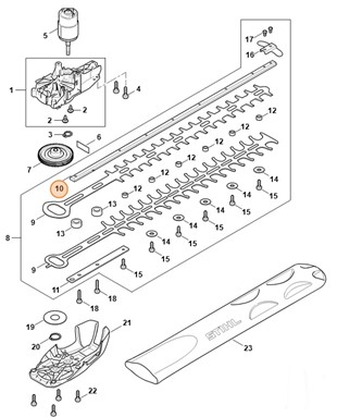 Prowadnik, Stihl 45217136702
