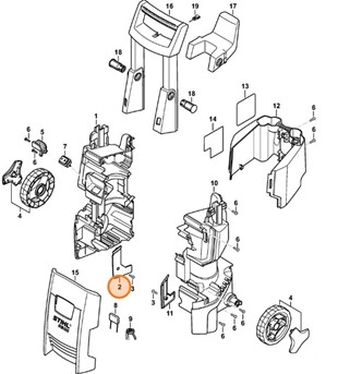 Osłona prawa, Stihl 47877917500