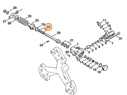 Pierścień uszczelniający, Stihl 47055190220