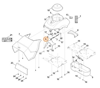 Pokrywa, Stihl 60127013600
