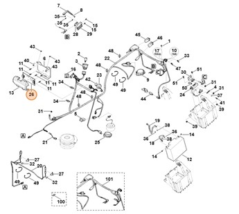 Płytka drukowana, Stihl 61704305213