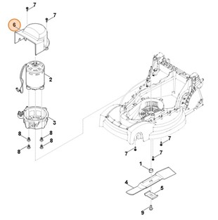 Pokrywa, Stihl 63117060705