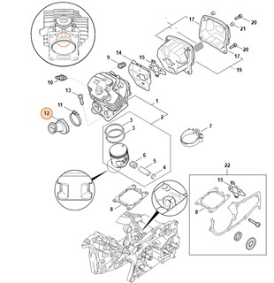 Krzywka, Stihl 11421412200