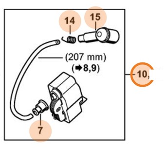 Jednostka sterująca, Stihl 11404004701