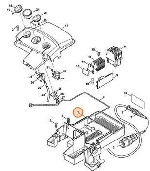 Obudowa, Stihl 47804321200