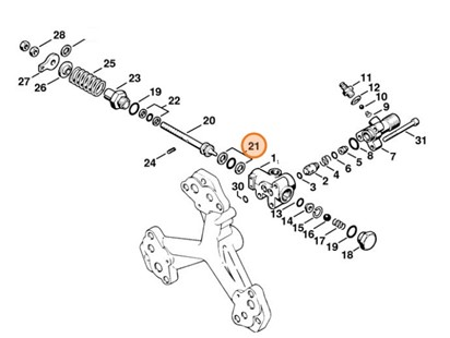 Pierścień uszczelniający, Stihl 47055190210