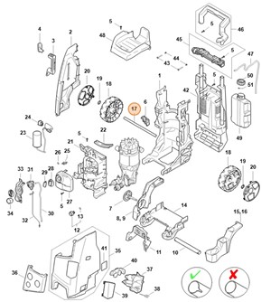 Oś, Stihl RE017917000