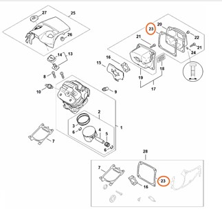 Uszczelka, Stihl 11471490500