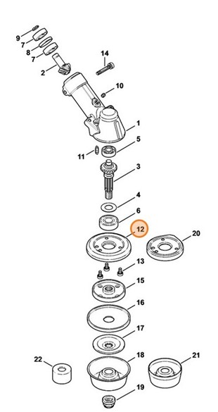 Pierścień ochronny, Stihl 41287172704
