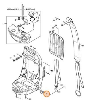 Hak, Stihl 42447914600