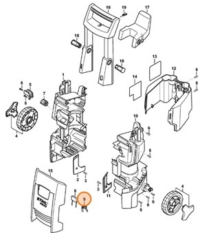 Rdzeń ferrytowy, Stihl 47874052500