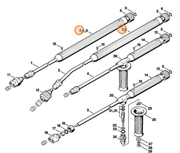 Pierścień ochronny, Stihl 49255010200
