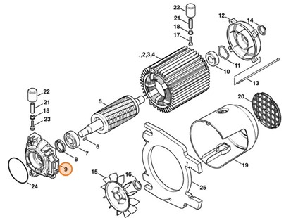 Obudowa napędu, Stihl 47577011100