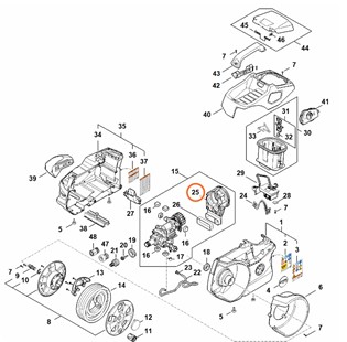 Sterowanie przepływem powietrza, Stihl RA016004600
