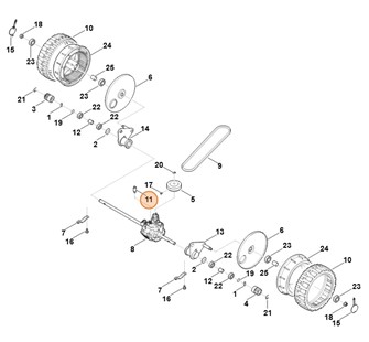 Wspornik, Stihl 63837633800