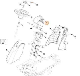 Tablica rozdzielcza, Stihl 61407066200