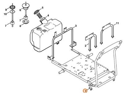 Mocowanie, Stihl 47067915400
