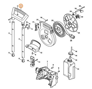 Rama rękojeści, Stihl 47687905600