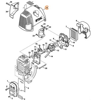 Pokrywa, Stihl 41800801602