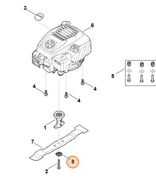 Nóż, Stihl WA427020100