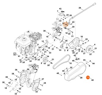 Sprężyna kątowa, Stihl 62507165601
