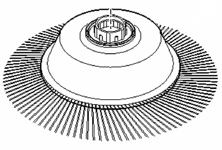 Szczotka talerzowa, Stihl 48607303812