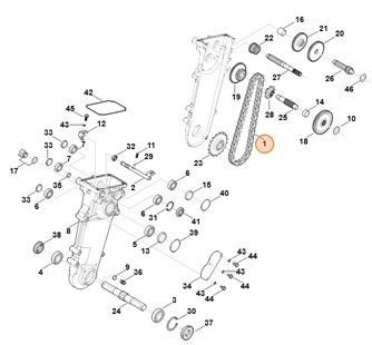 Łańcuch napędowy, Stihl 62506402100