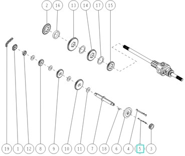 Sprężyna zabezpieczenia, Orec 80-1035-114-00