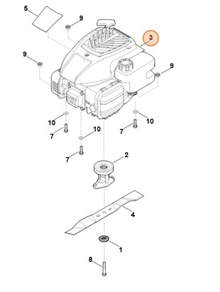 Spalinowy silnik benzynowy EVC 200.2 (EVC200-0003), Stihl 63500111812