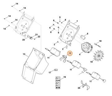 Zaczep przewodu, Stihl 60084481302