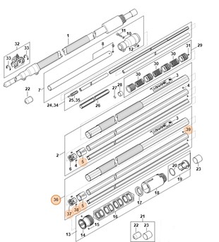 Wysięgnik, Stihl 41827107144