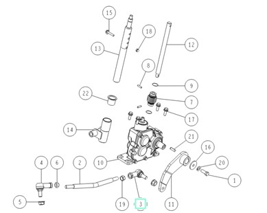 Sworzeń (P) , Orec 0244-71700