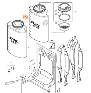 Pojemnik, Stihl 42477010810