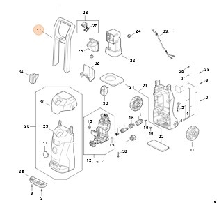 Rama rękojeści, Stihl RE027914901