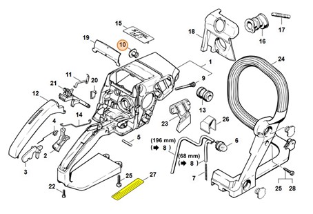 Zatyczka, Stihl 11237917310