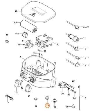 Tulejka, Stihl 47574429001