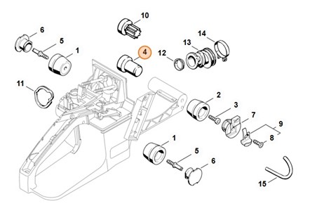 Amortyzator, Stihl 11257912805