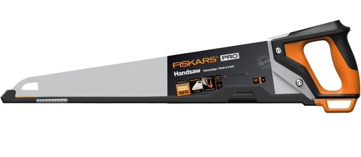 FISKARS Piła ręczna PowerTooth 550 mm, Fiskars 1062917