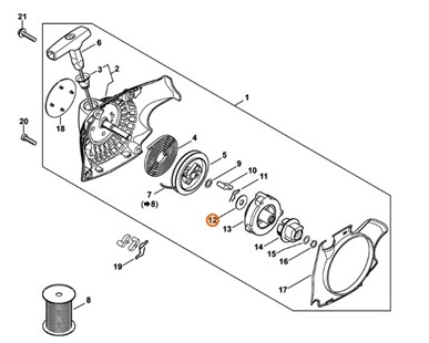 Podkładka Stihl 11231959001
