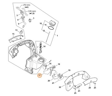 Wiązka kabli, Stihl 42414403000