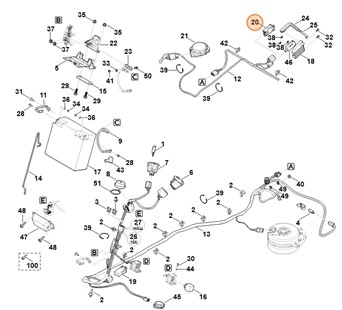 Wyłącznik, Stihl 61704300530