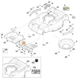 Zderzak, Stihl 63837660200