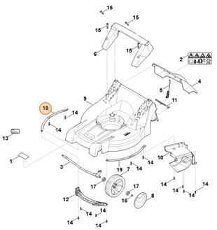 Listwa prawa, Stihl 63587036305